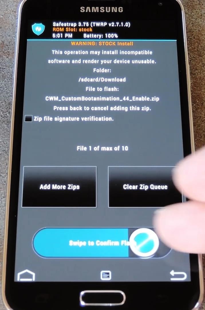 Easily Change Boot Animations on Your Samsung Galaxy S5