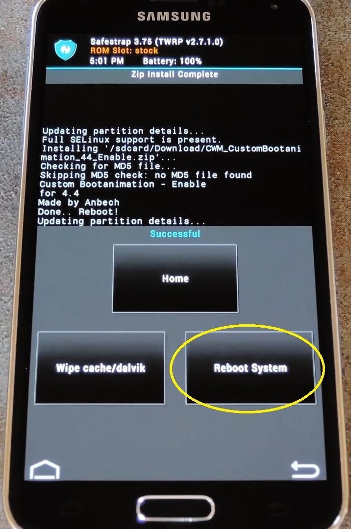 Easily Change Boot Animations on Your Samsung Galaxy S5