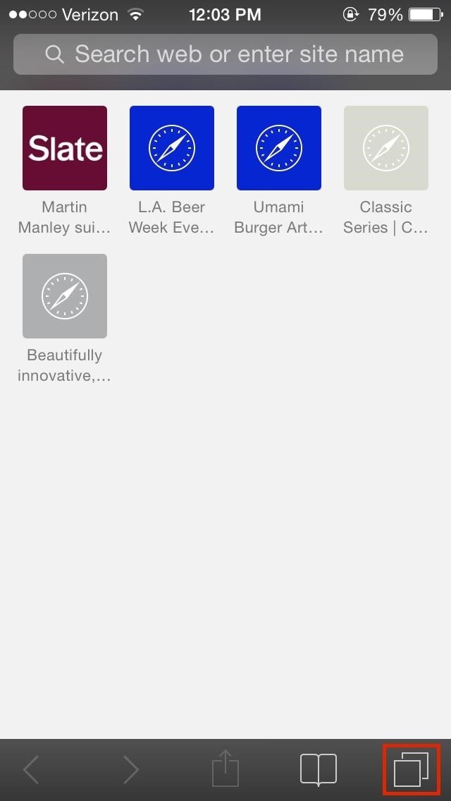 How to Easily Close All Safari Tabs at Once in iOS 7 for iPhone & iPad