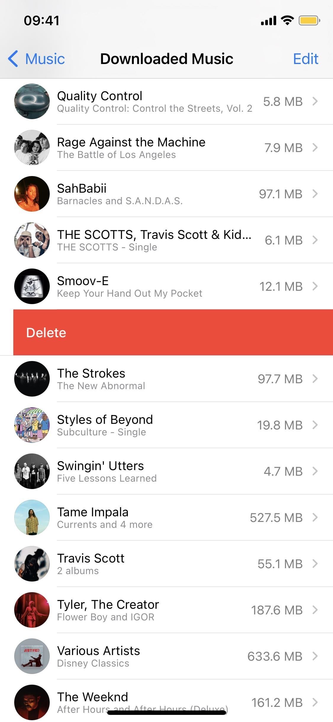 How to Easily View & Delete Music That's Taking Up Storage Space on Your iPhone