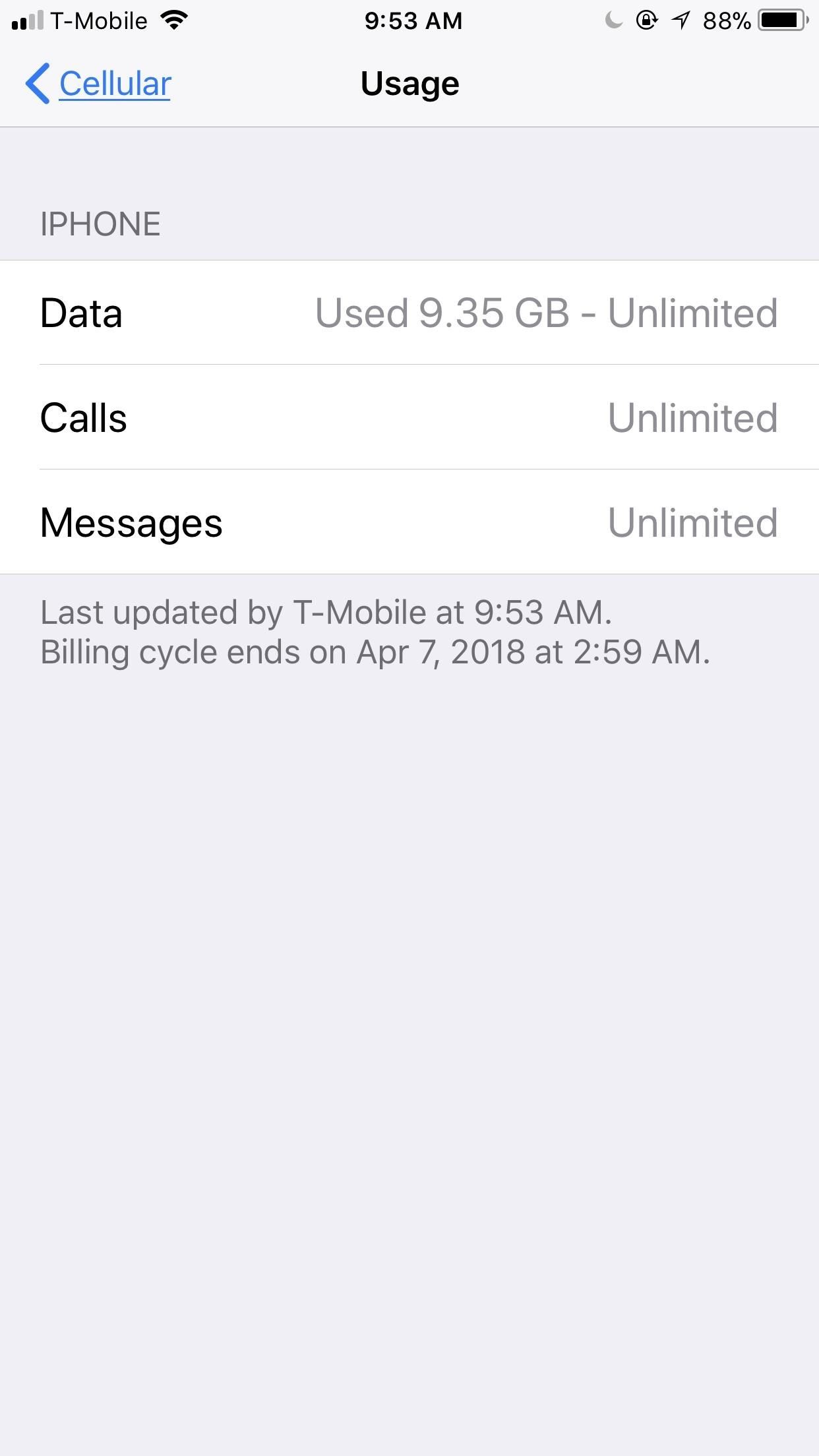 How to Easily View Your Current Cellular Data Usage on Your iPhone