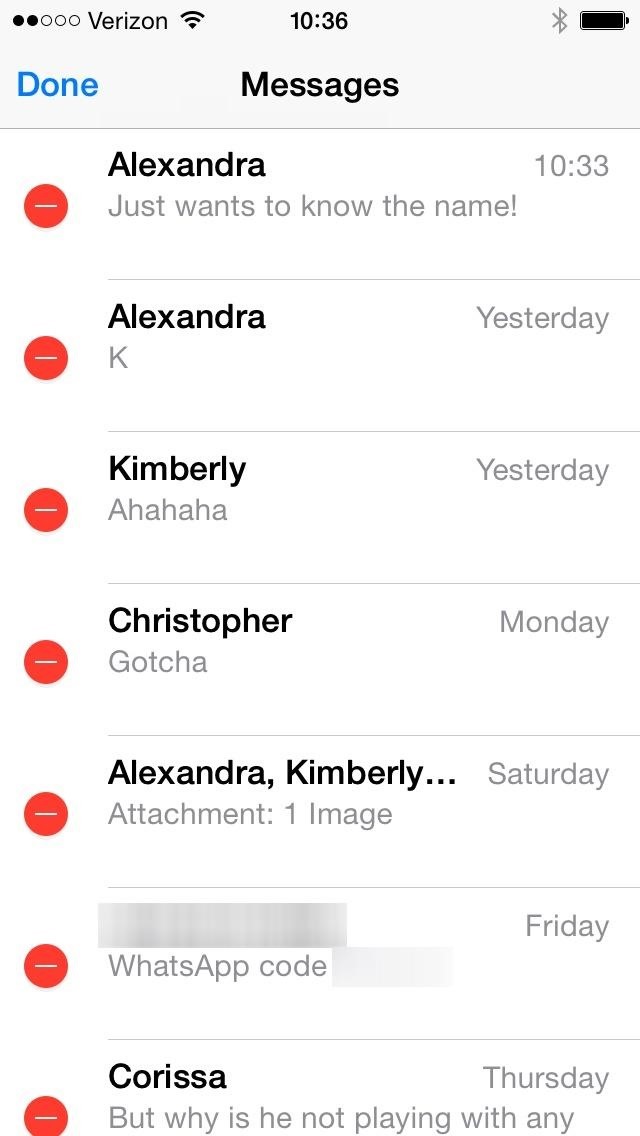 How to Edit Multiple Message Threads on Your iPhone at the Same Time