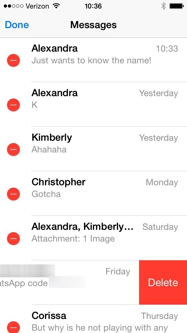 How to Edit Multiple Message Threads on Your iPhone at the Same Time