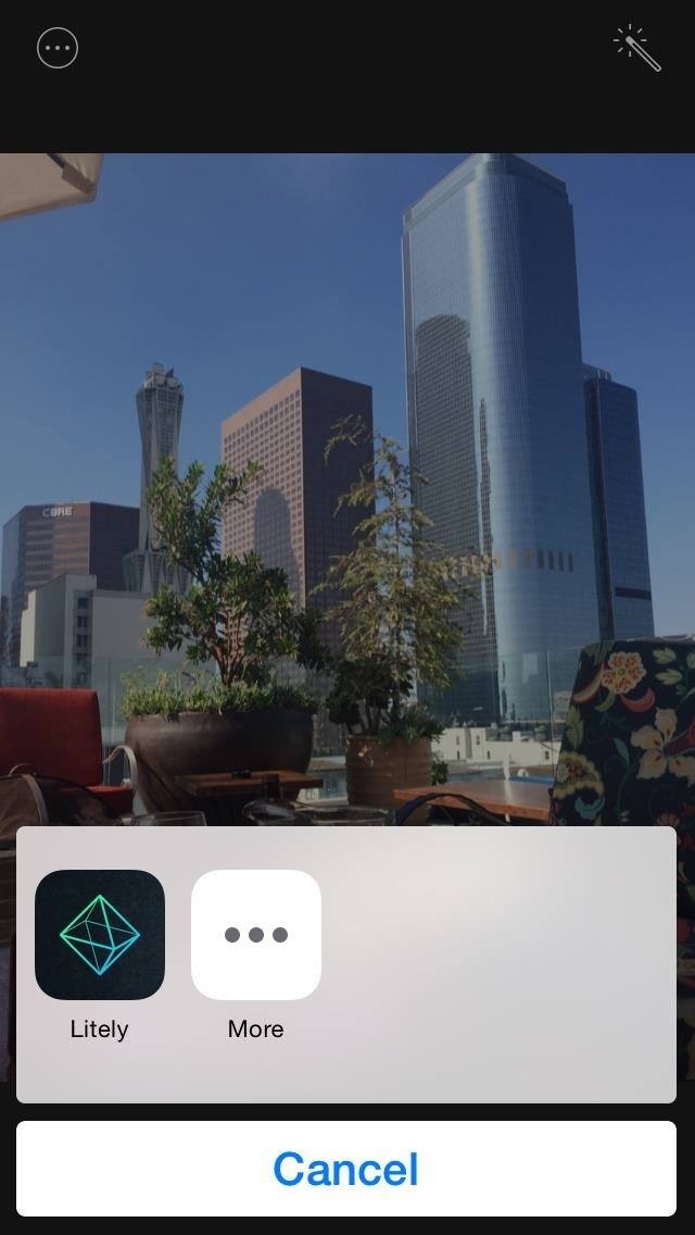 Edit Your iPhone Pics Using Third-Party Editing Tools in iOS 8's Stock Photos App