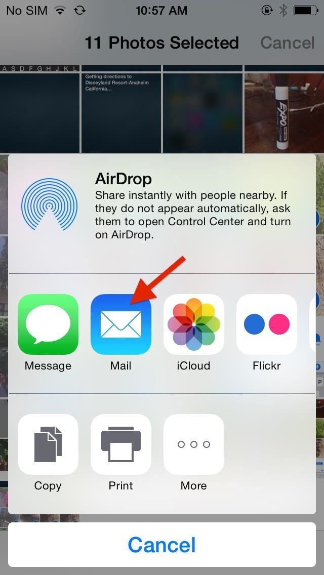 How to Email & Text Multiple Photos Faster in iOS 8