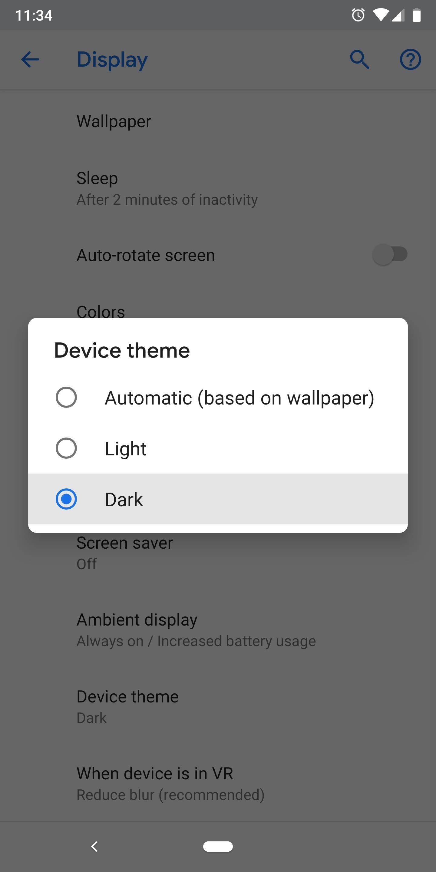 How to Enable Android 9.0 Pie's New Manual Dark Theme on Your Google Pixel