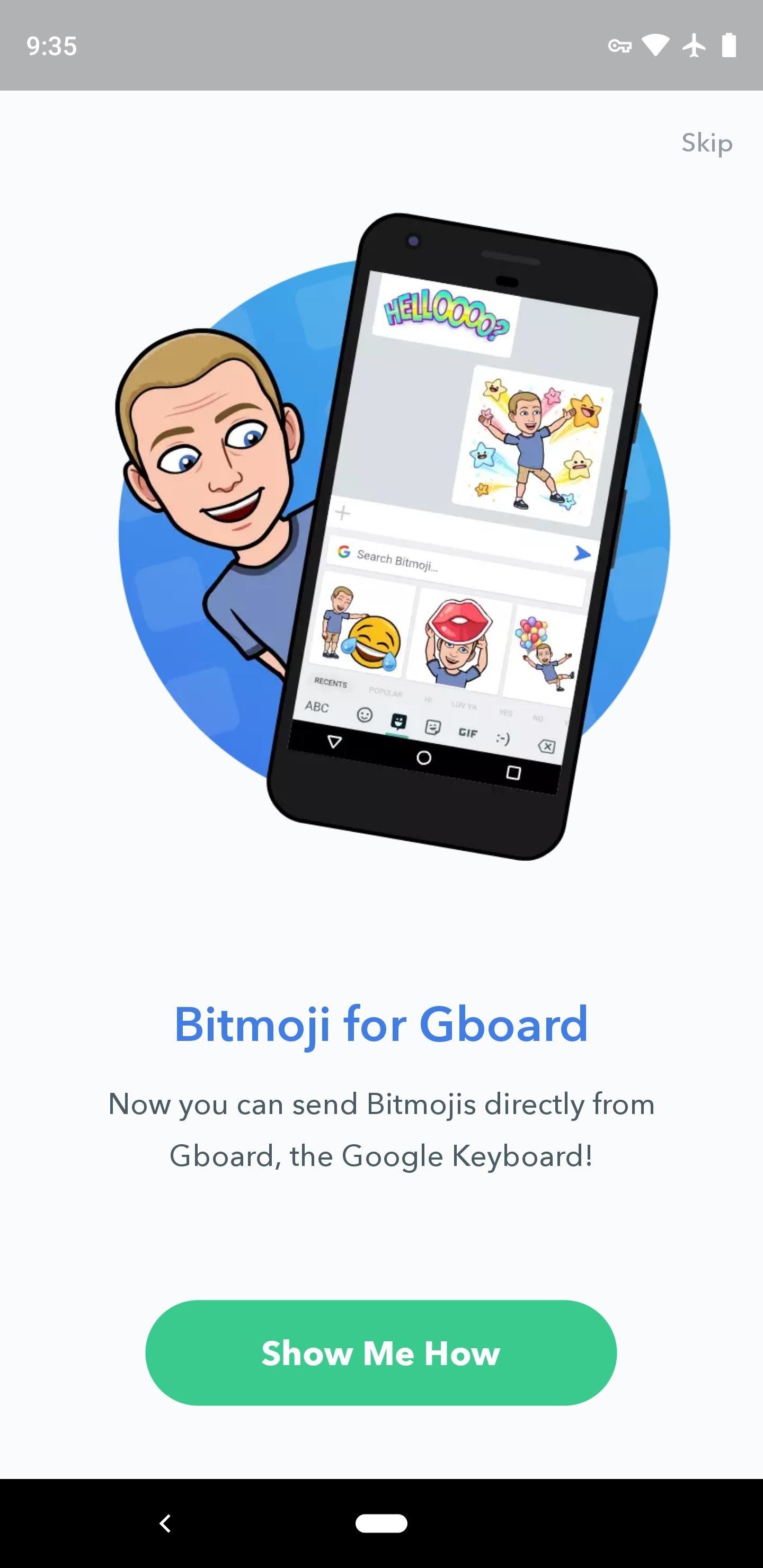 Enable Bitmoji Integration in Gboard & Share Personalized Reactions Faster