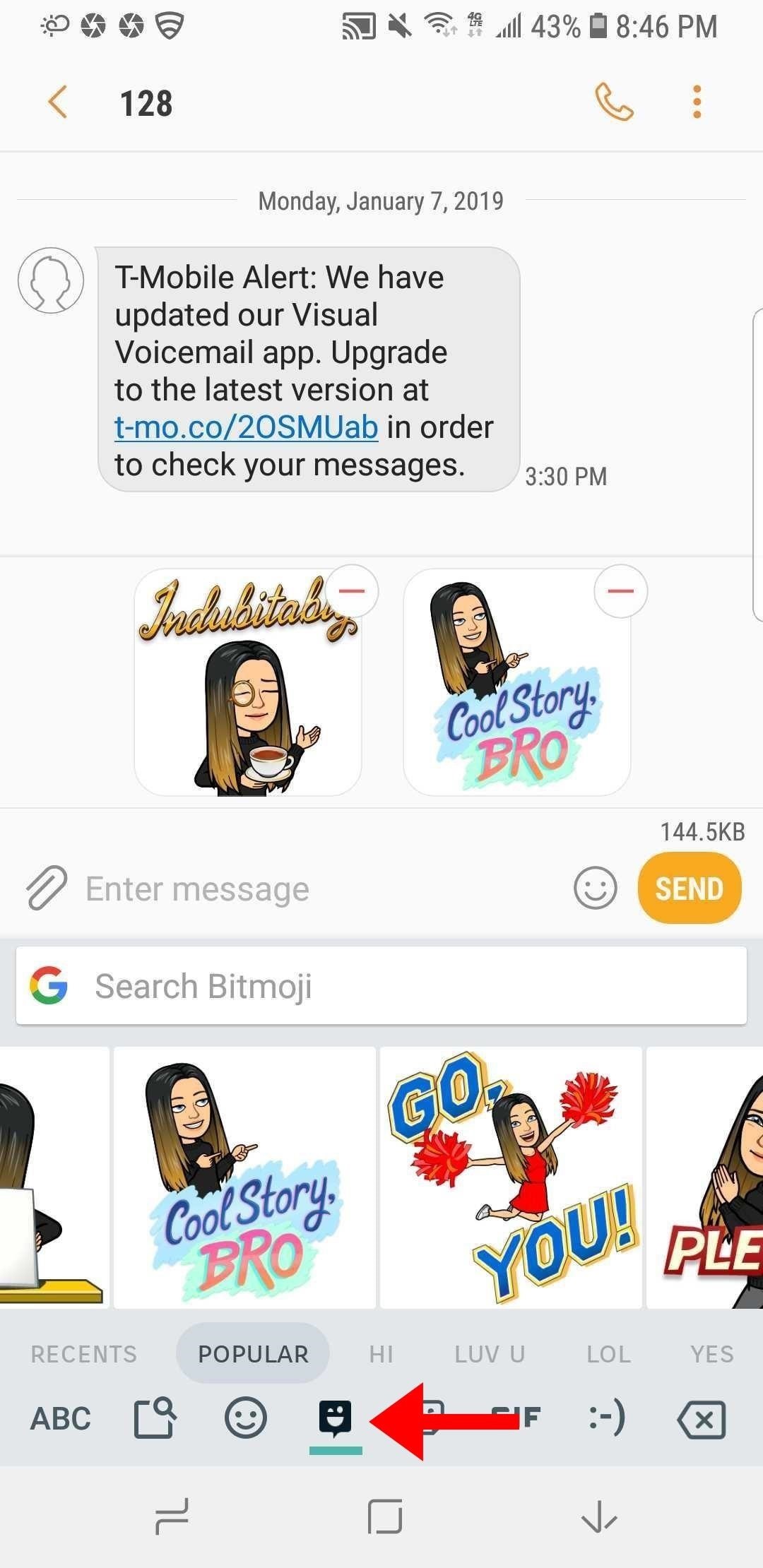 Enable Bitmoji Integration in Gboard & Share Personalized Reactions Faster