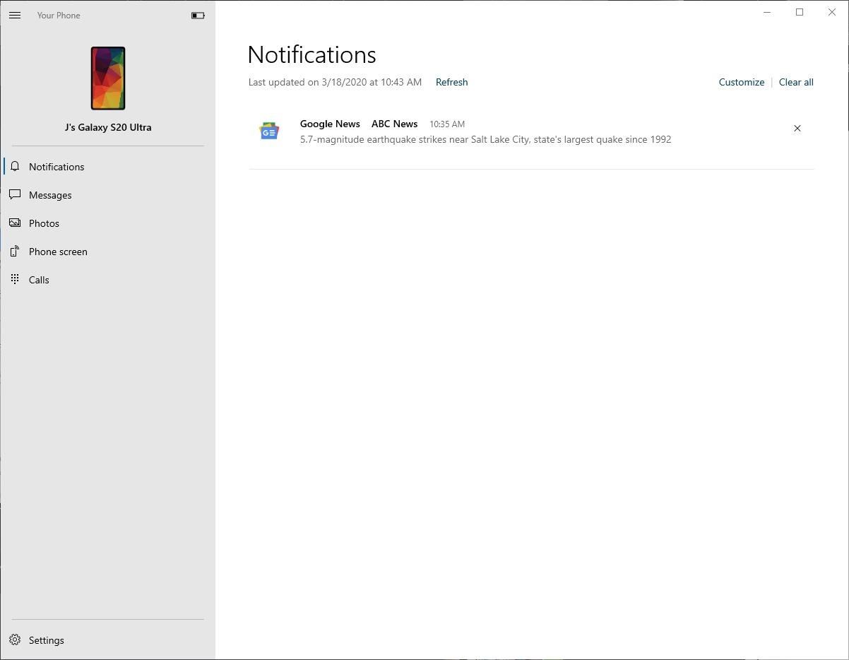 Enable the Built-in Windows Integration on Your Galaxy S20 to Text from Your PC & More