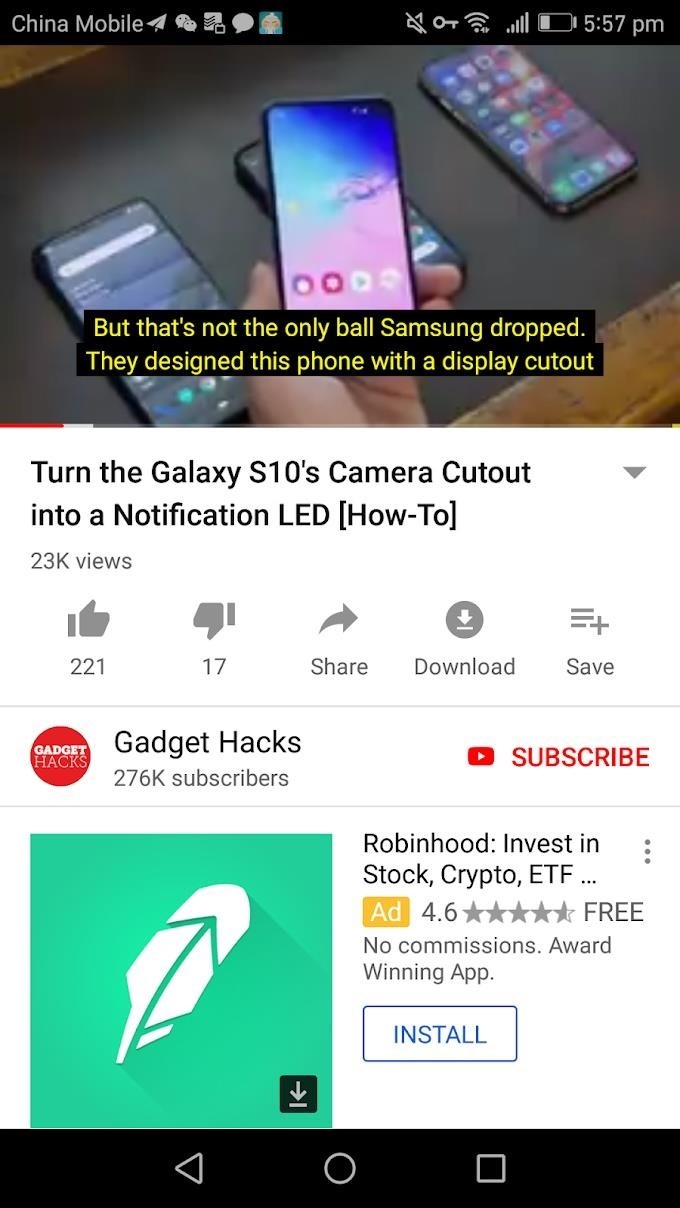 How to Enable Closed Captions in the YouTube App for Android