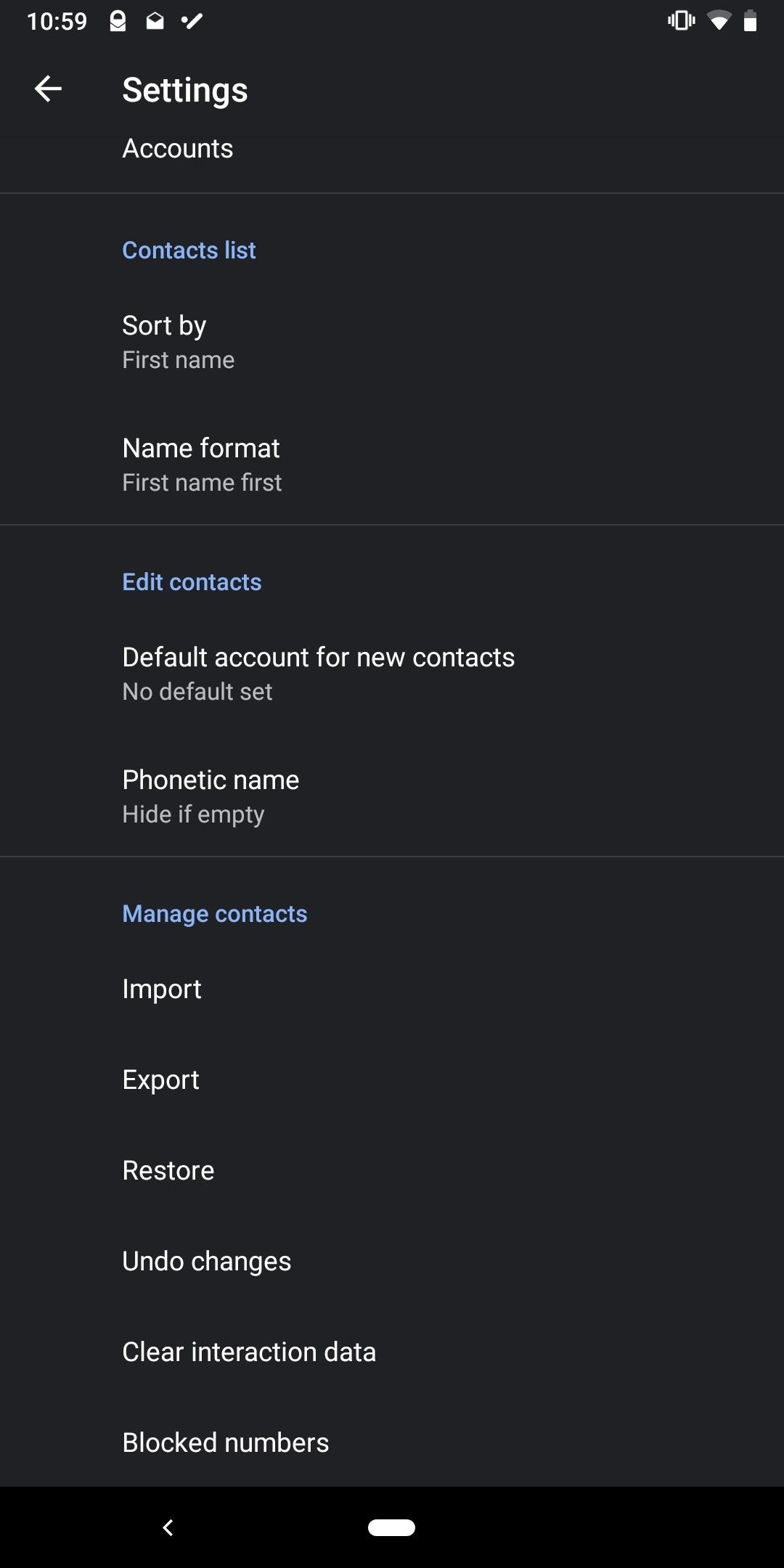 How to Enable Dark Mode in Google's Contacts App for Android