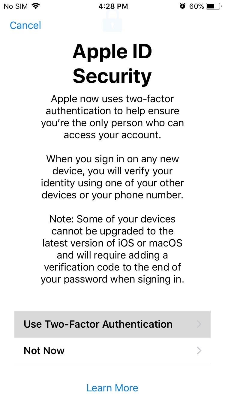 How to Enable or Disable Two-Factor Authentication on Your iPhone