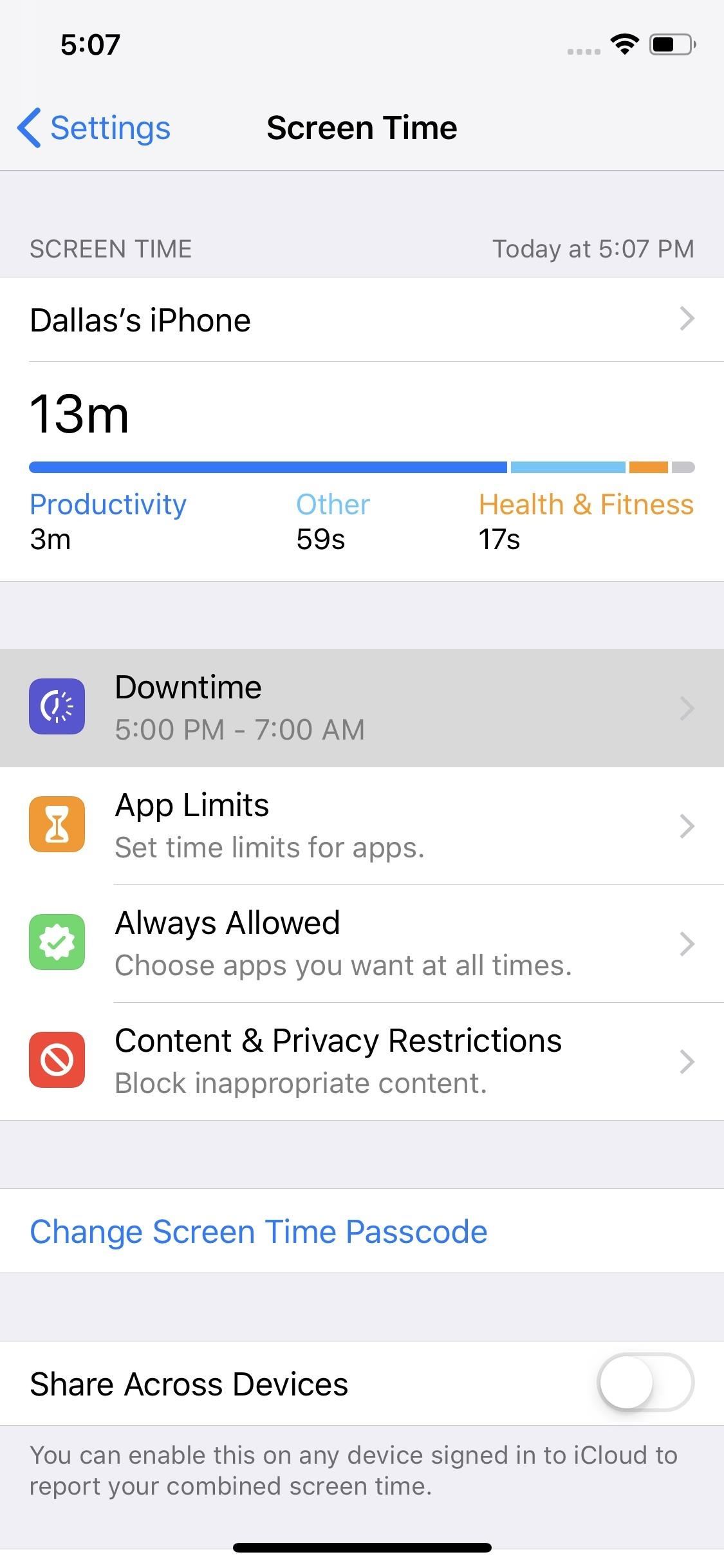 How to Enable Downtime on Your iPhone to Help Stay Distraction-Free