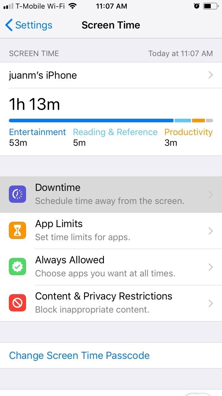 How to Enable Downtime on Your iPhone to Help Stay Distraction-Free