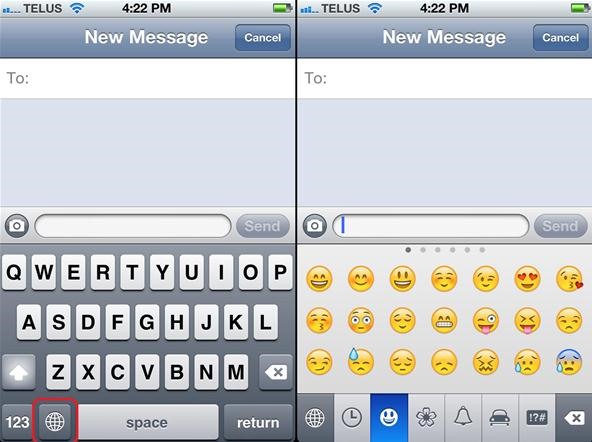 How to Enable Emoticons on Your iPhone (iOS 5+)