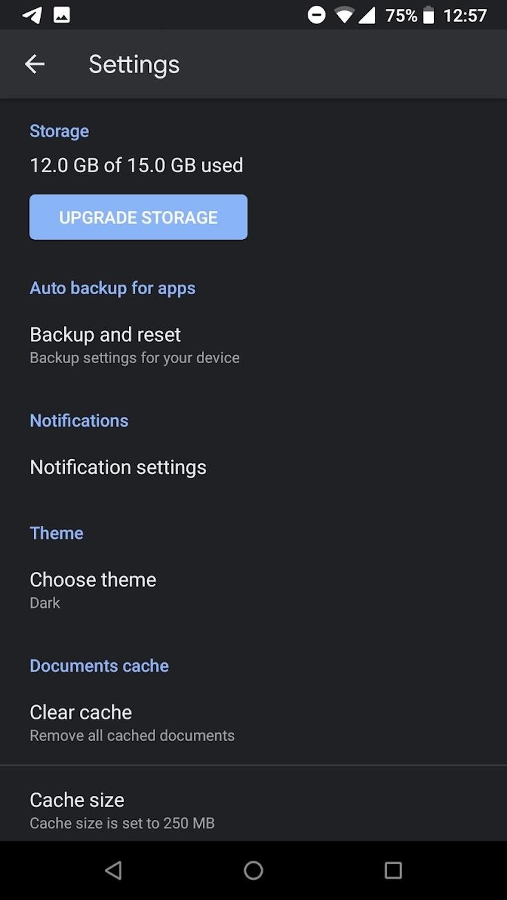 How to Enable Google Drive's Dark Mode on Any Android Phone