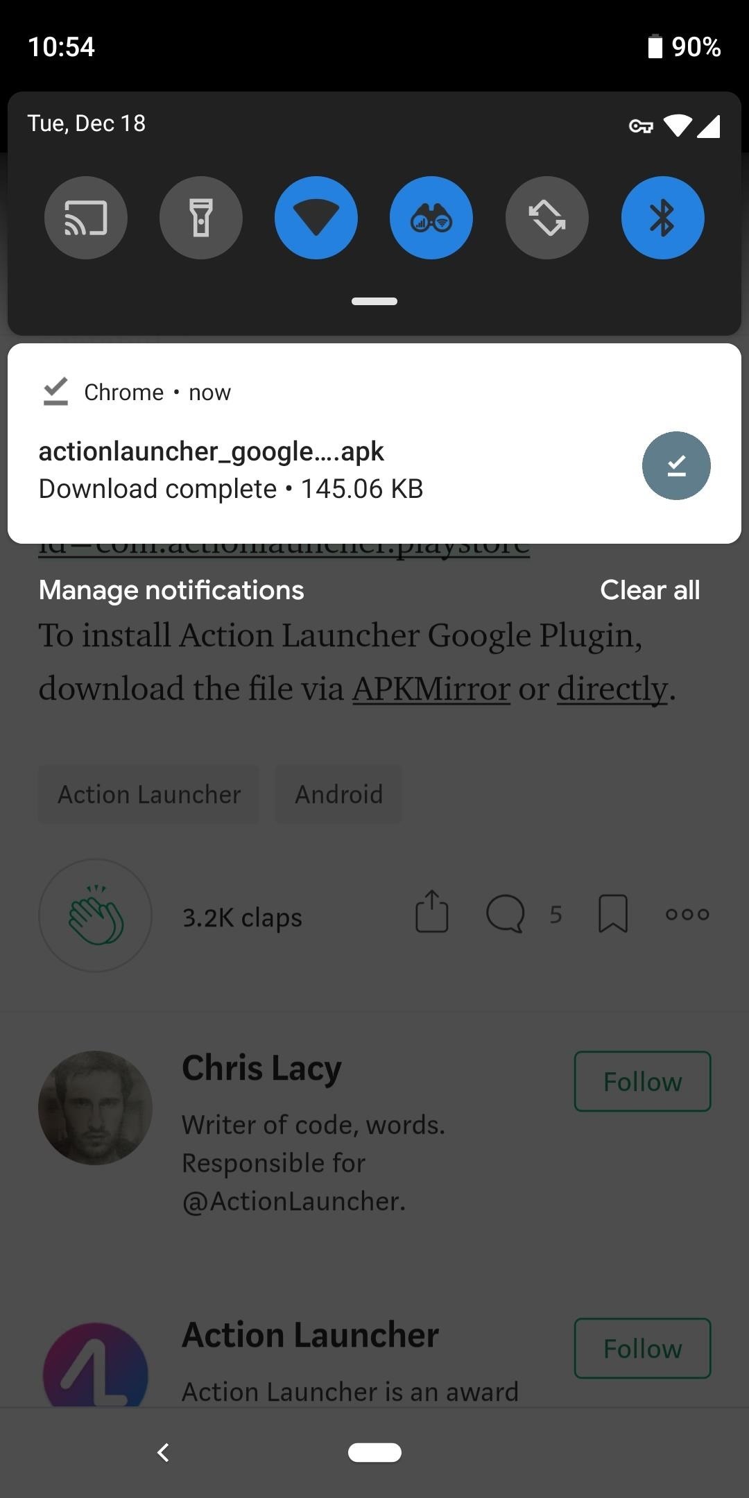 How to Enable Google Now Integration in Action Launcher