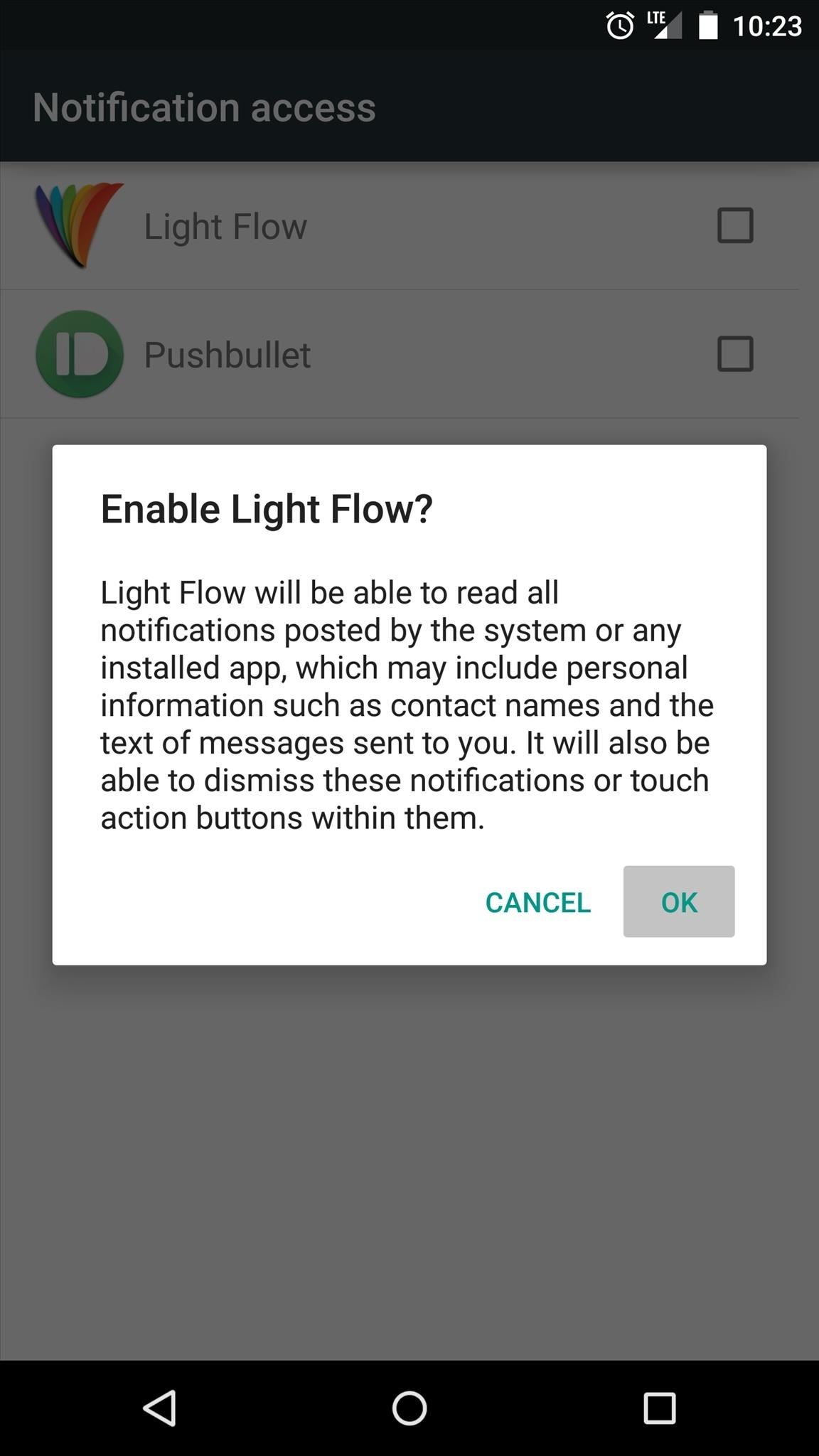 Enable the Hidden Notification LED on Your Nexus 6