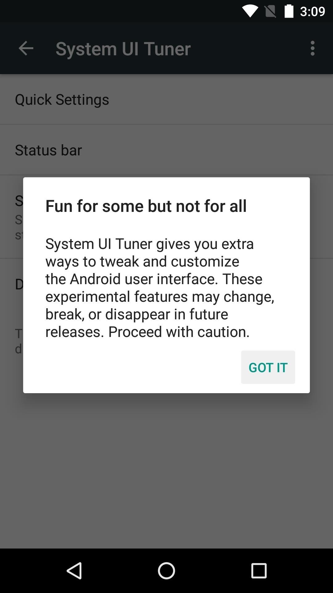 How to Enable the Hidden System UI Tuner Menu in Android Marshmallow