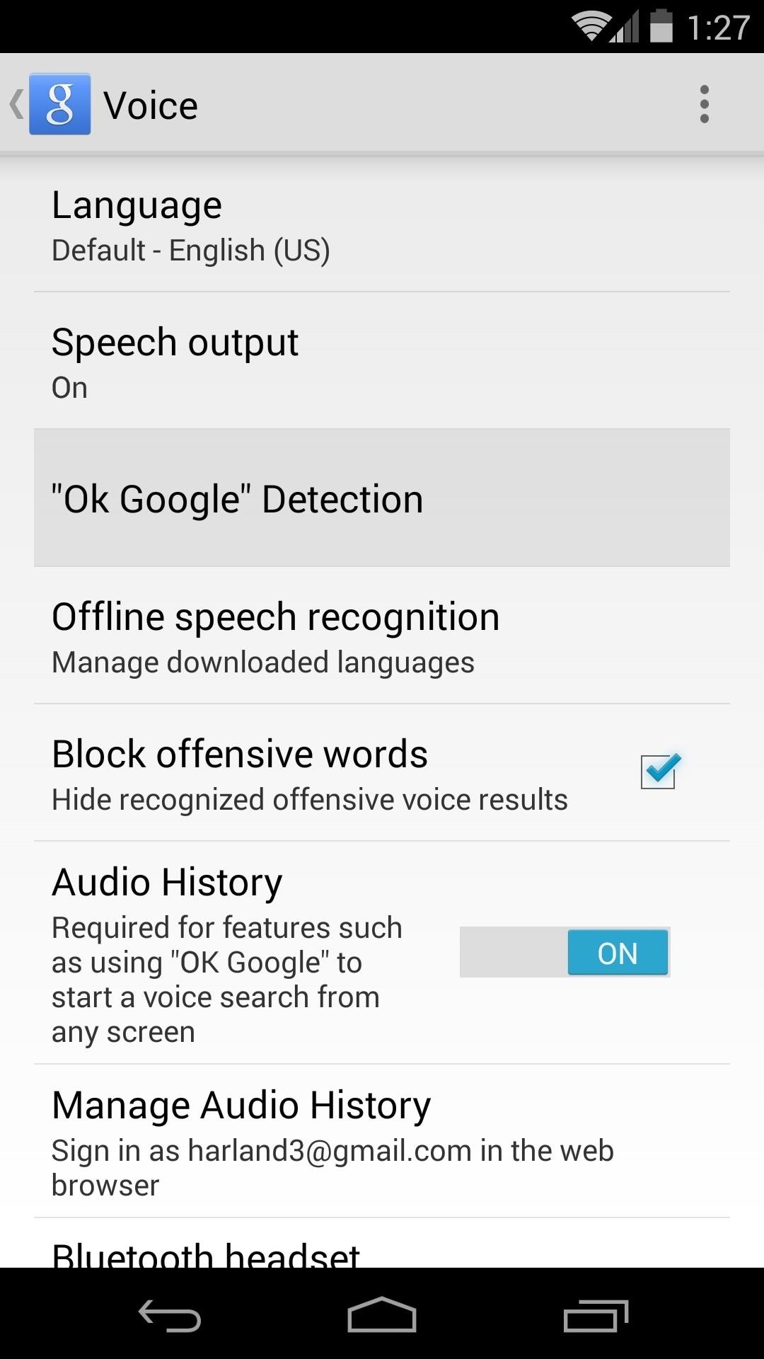 How to Enable "OK, Google" Hotword Detection on Any Screen in Android KitKat