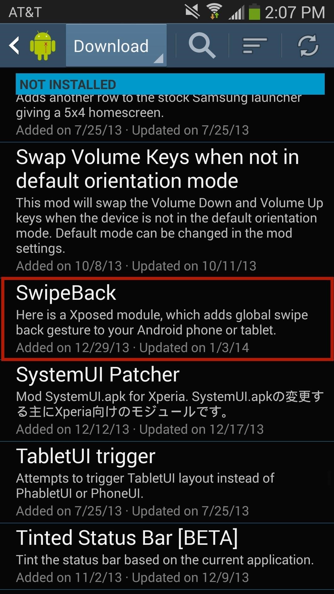 How to Enable the Swipe-Back Gesture for All Apps on the Galaxy Note 2 & 3