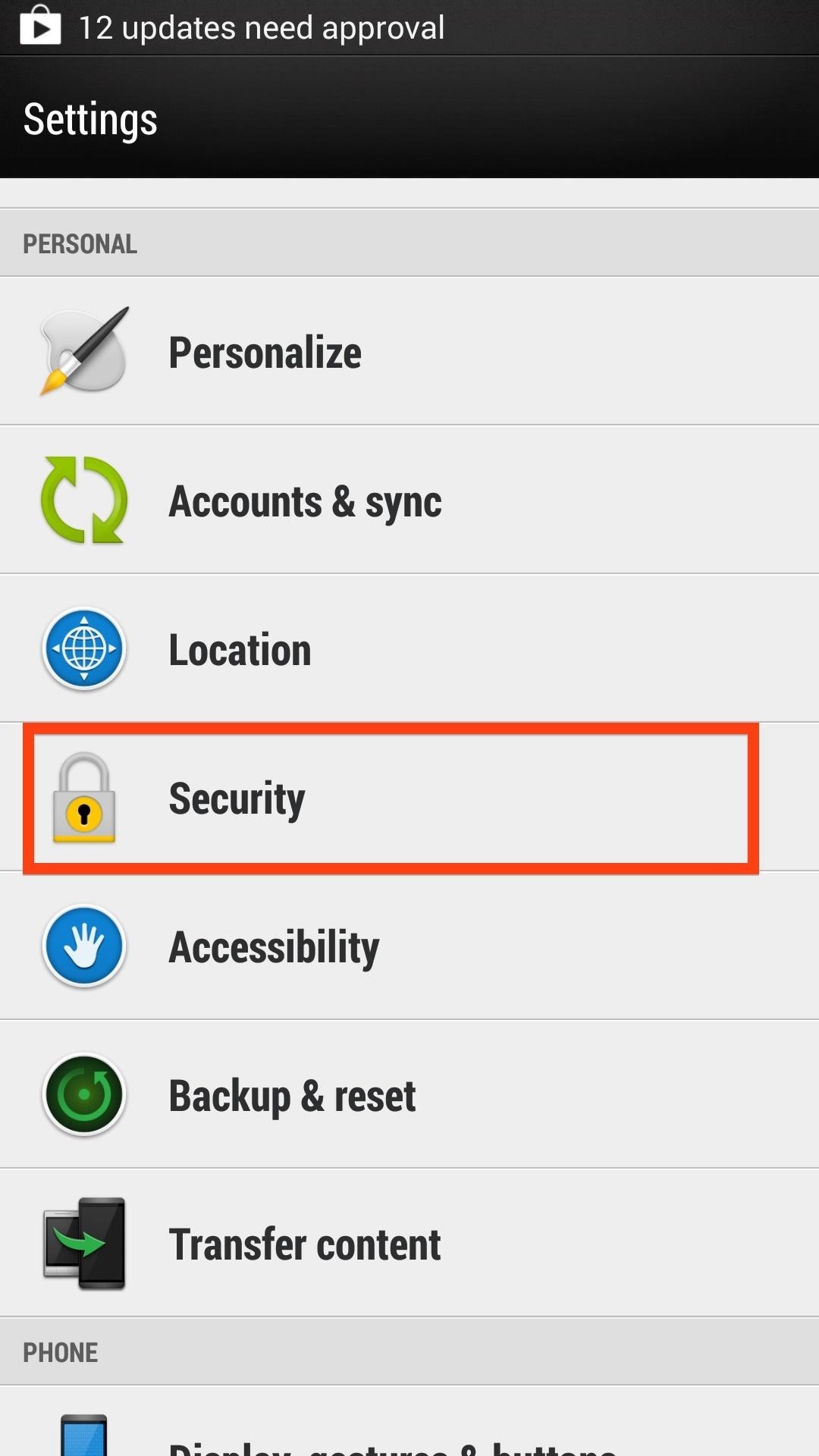 How to Enable Unknown Sources on Your HTC One to Install Apps Not Found on Google Play