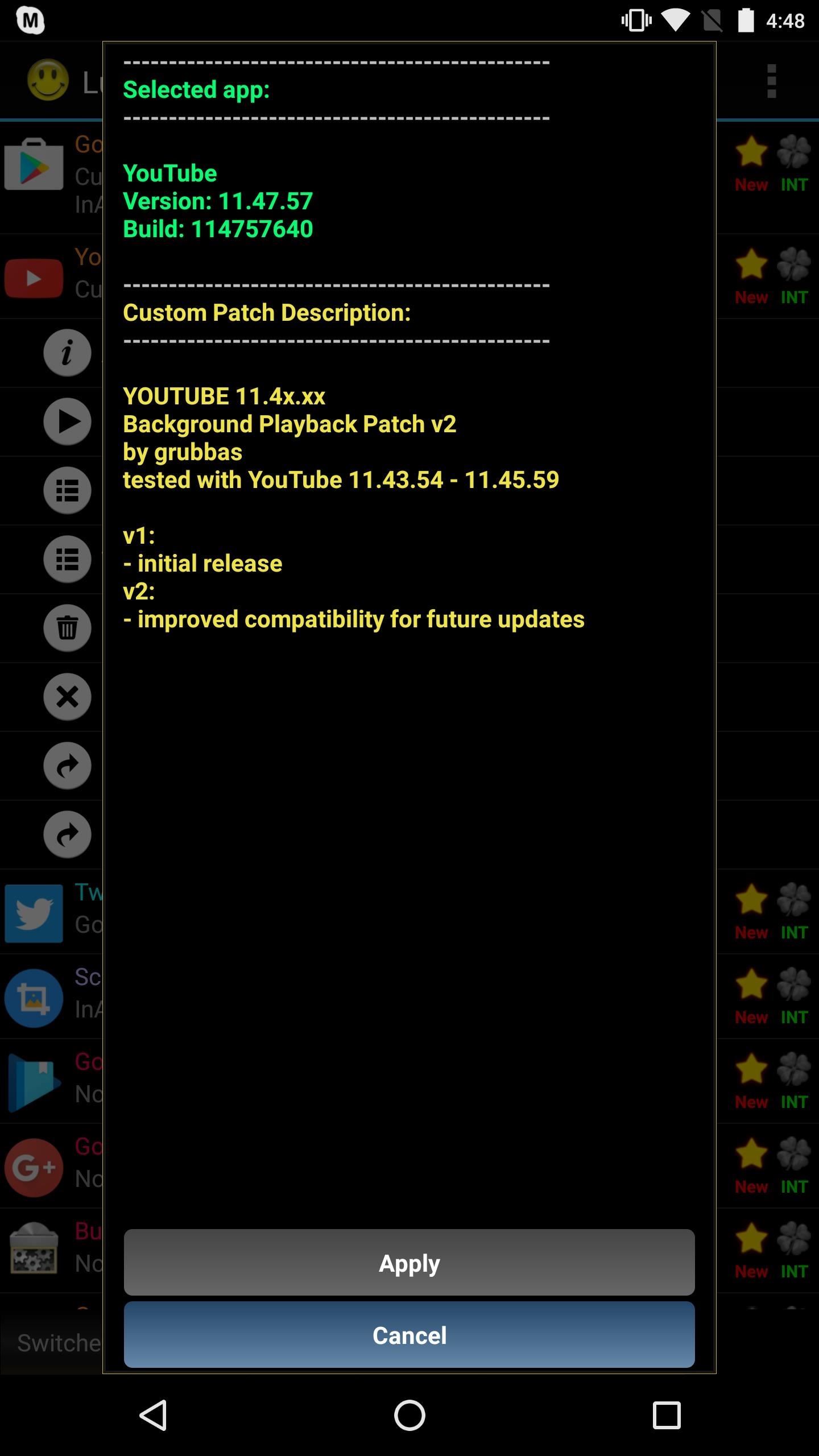 Enable YouTube Background Playback for Free on Android Nougat