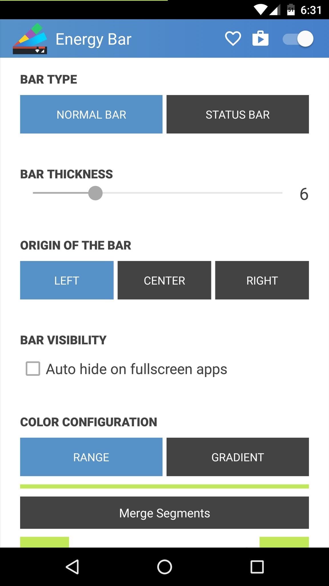 Energize Your Status Bar with a Color-Coded Battery Indicator