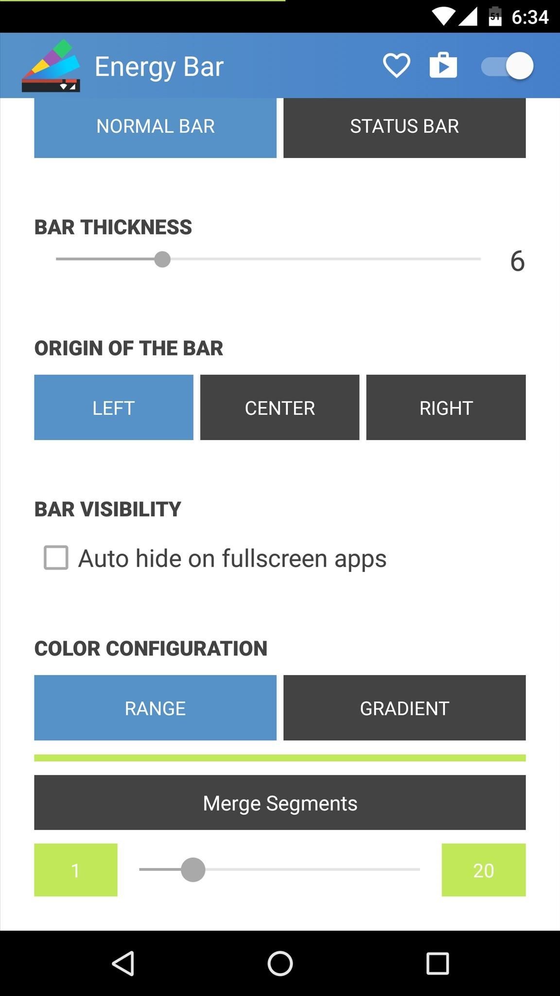 Energize Your Status Bar with a Color-Coded Battery Indicator