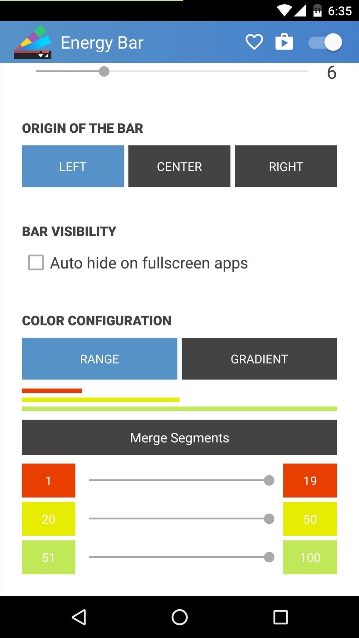 Energize Your Status Bar with a Color-Coded Battery Indicator