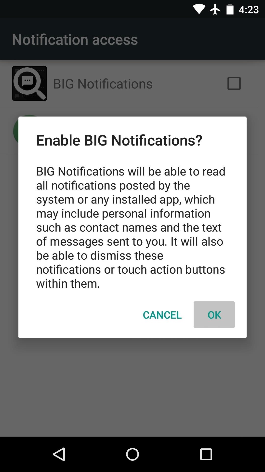 Enlarge Notifications on Android to Make Them Easier to Read