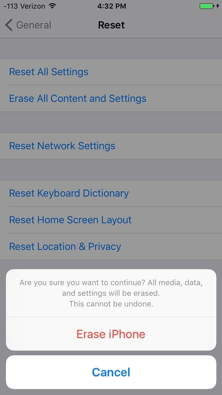 How to Erase Data from Your iPad, iPhone, or iPod touch