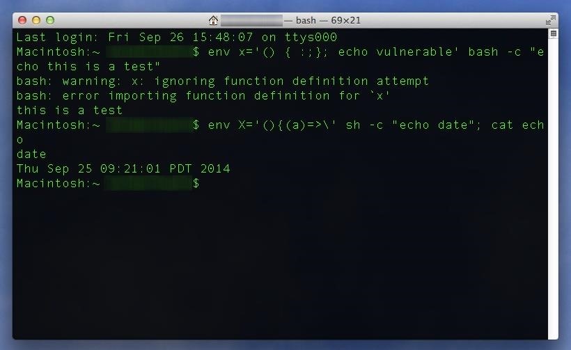 Every Mac Is Vulnerable to the Shellshock Bash Exploit: Here's How to Patch OS X