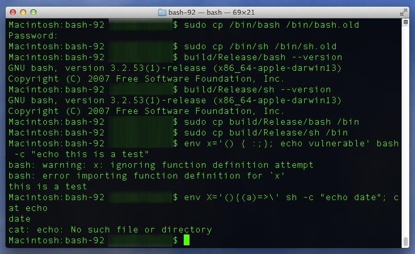 Every Mac Is Vulnerable to the Shellshock Bash Exploit: Here's How to Patch OS X