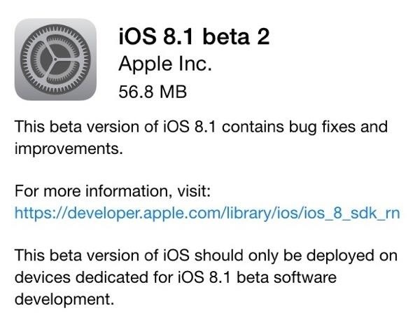 Everything You Need to Know About iOS 8.1 Beta 2 for iPad, iPhone, & iPod Touch