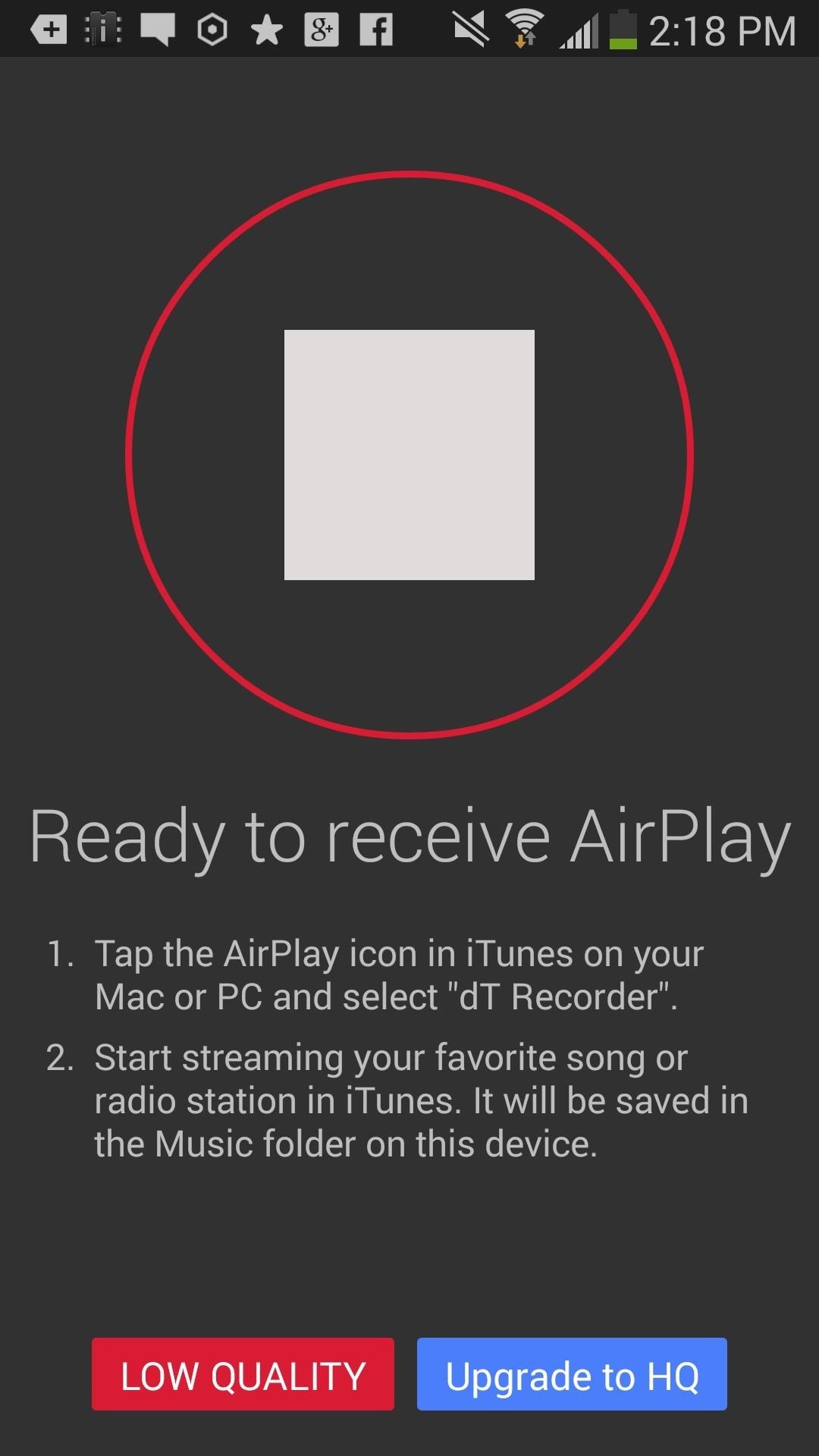 Exploit Apple's AirPlay to Record & Save Music from an iPhone to Your Samsung Galaxy Note 3