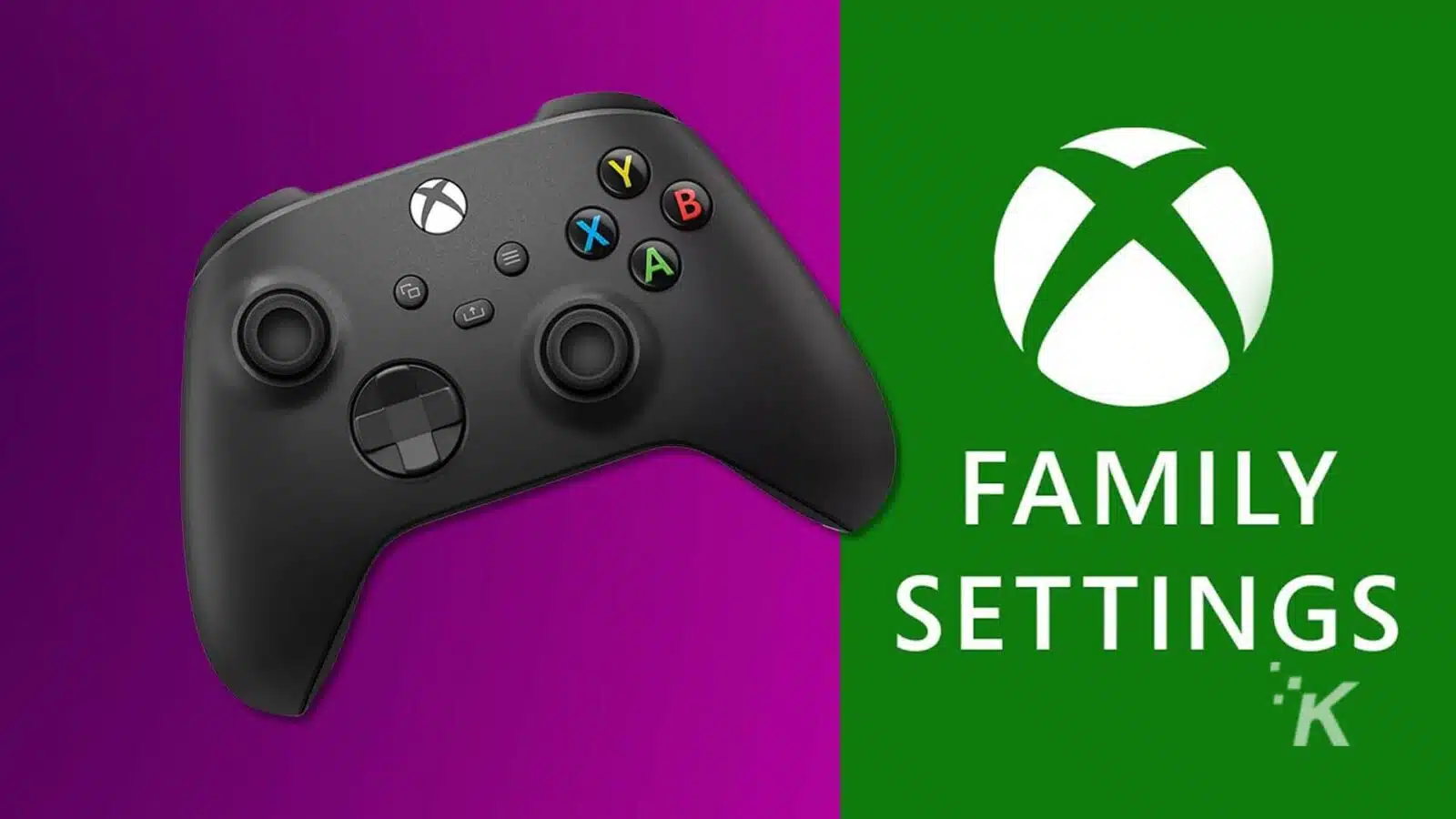 family settings xbox series x