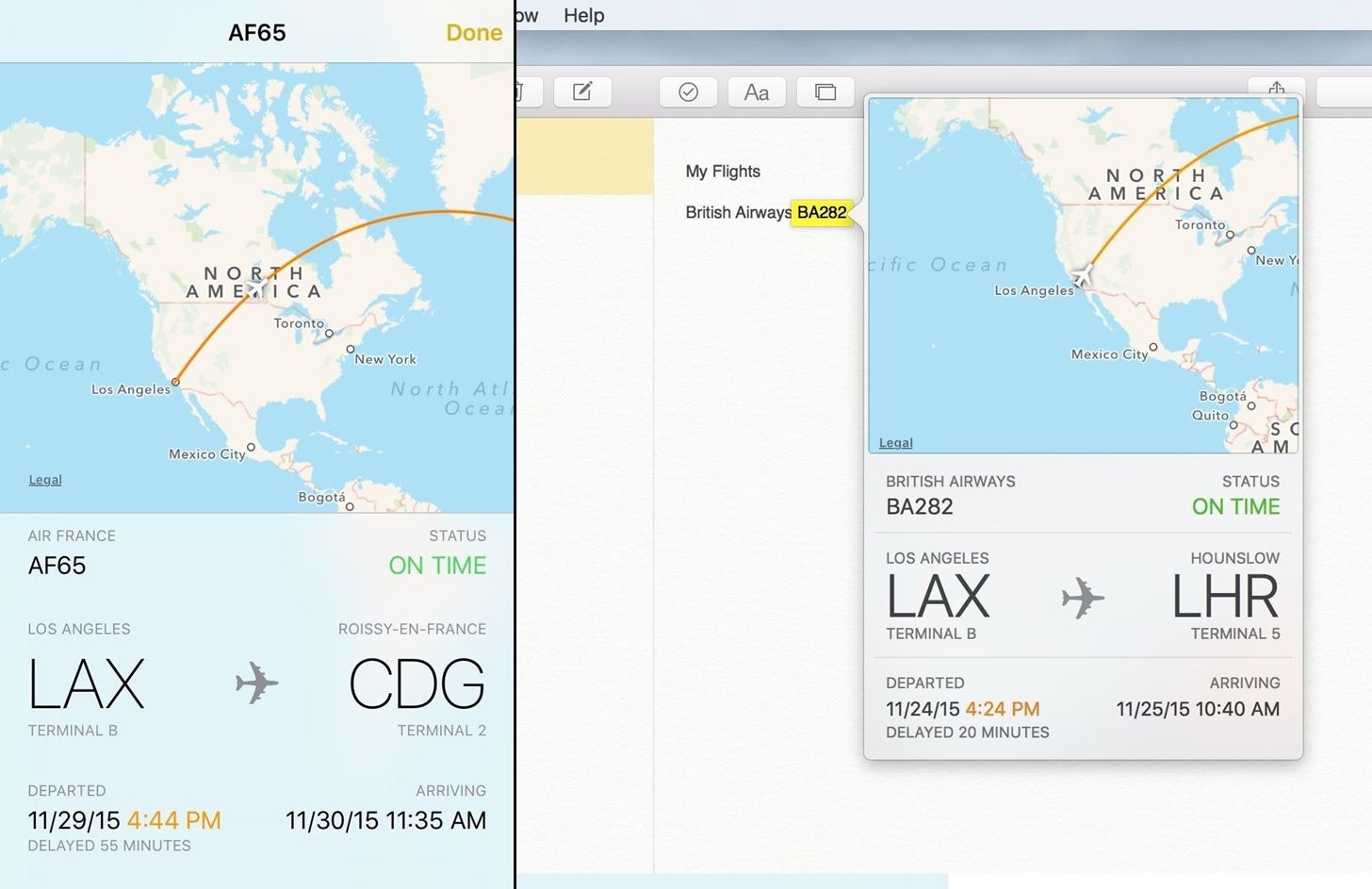 The Fastest Way to Get Detailed Flight Info on Your iPhone & Mac