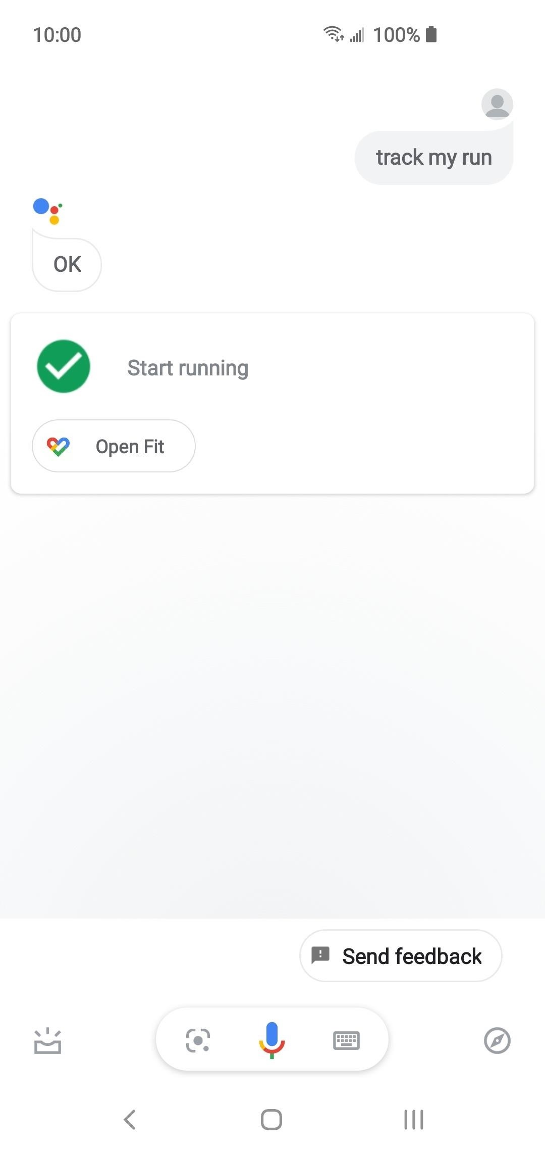 The Fastest Way to Start a Workout with Google Fit