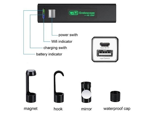 Finally See What's Under the Fridge with an Endoscope Camera