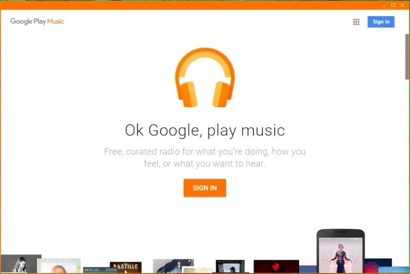 Finally... A Standalone Google Play Music Client for Windows!