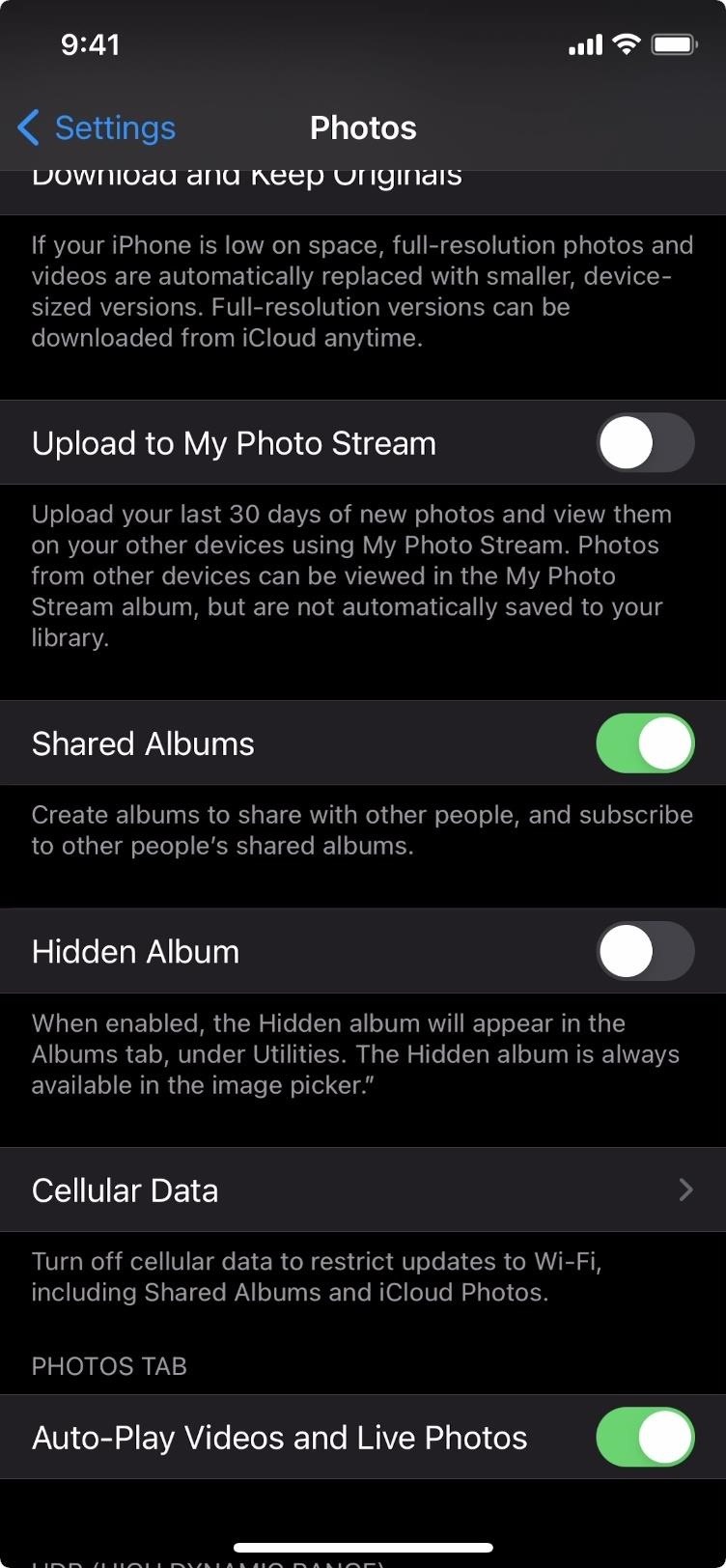 Finally, You Can Hide the 'Hidden' Album from the Photos App on Your iPhone