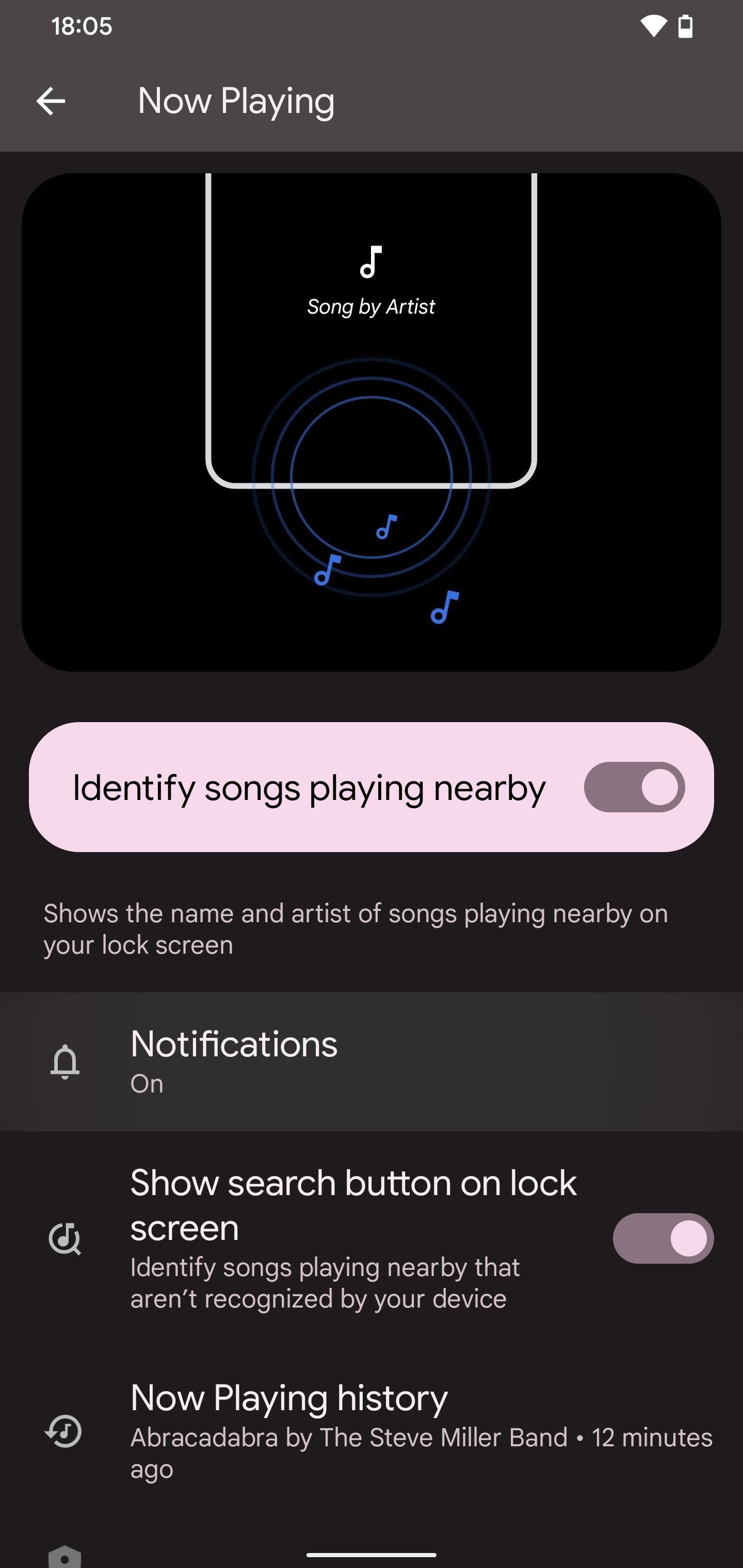 How to Find and Favorite Songs That Now Playing Identified on Your Pixel