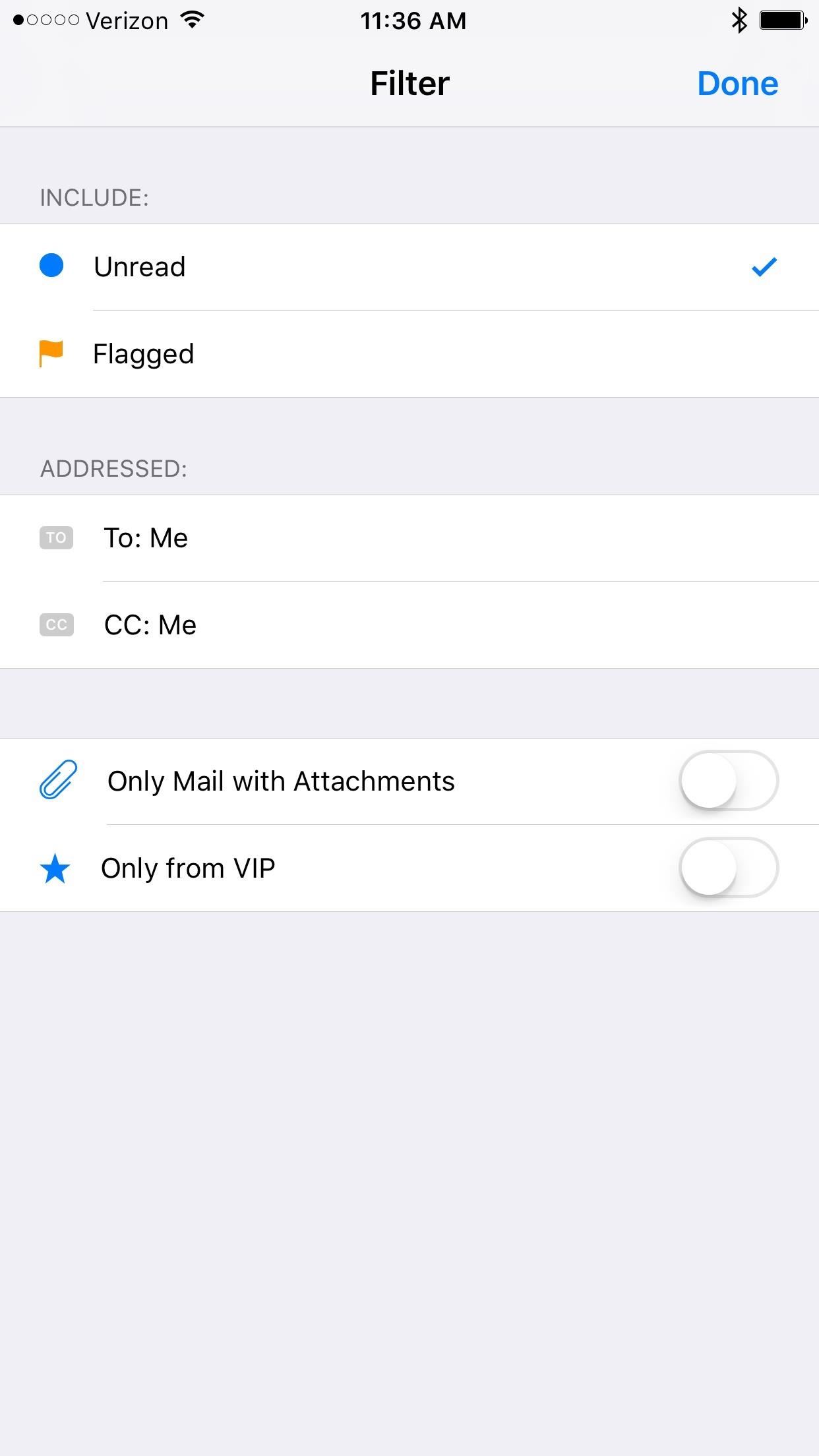 Find Emails on Your iPhone Faster with iOS 10's New Mail Filters