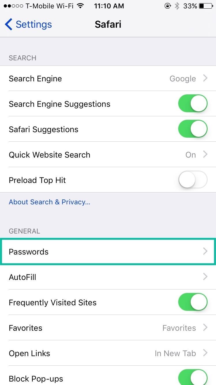 How to Find Stored Usernames, Emails, & Passwords on Safari