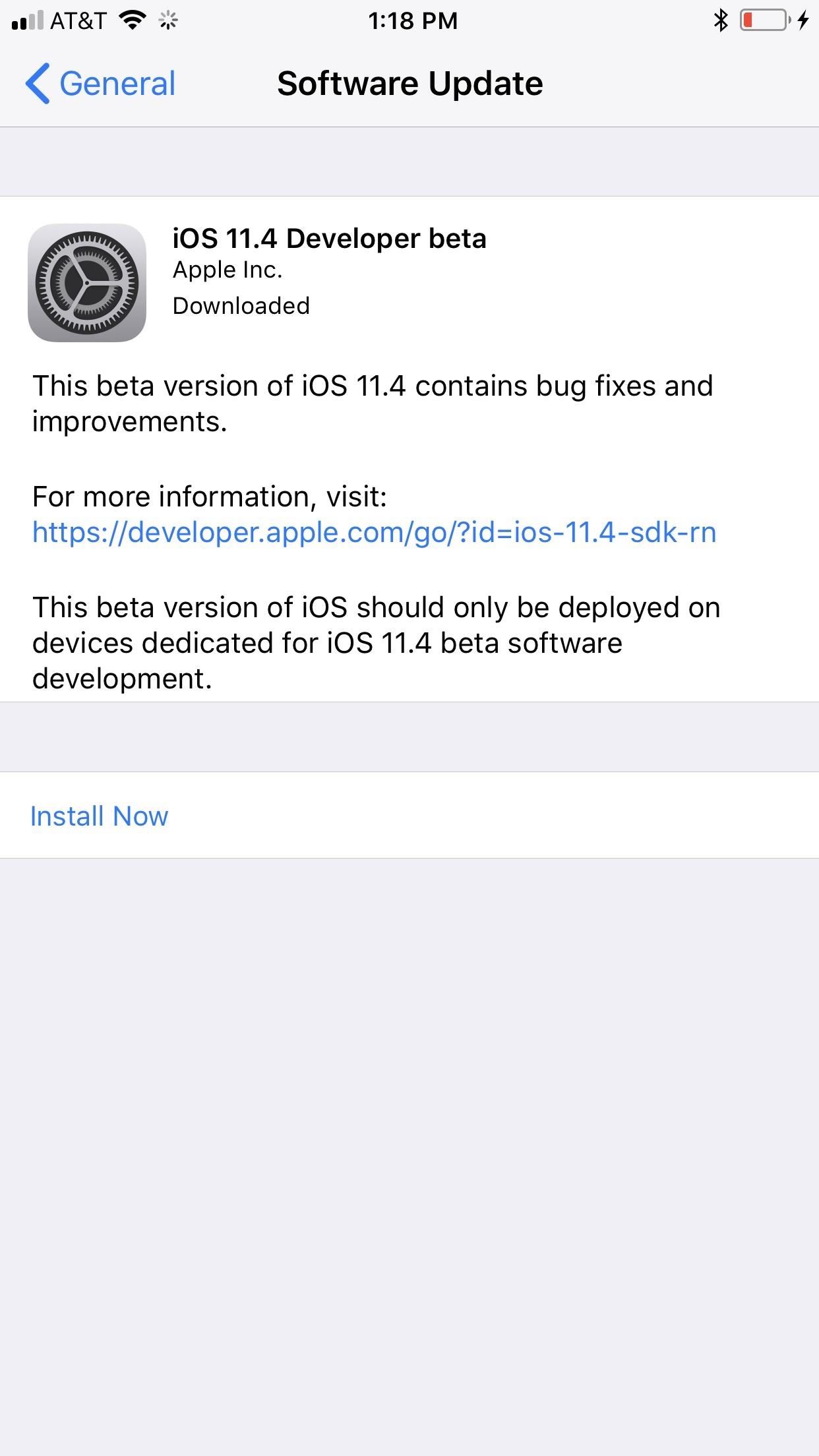 The First iOS 11.4 Beta for Just Dropped for iPhone, Messages on iCloud Returns