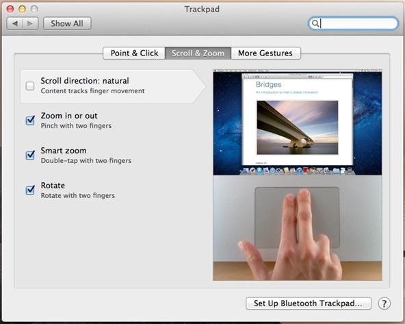 How to Fix OS X Lion's Reverse 2-Finger Scroll So You Can Scroll Normally (Not Backwards)