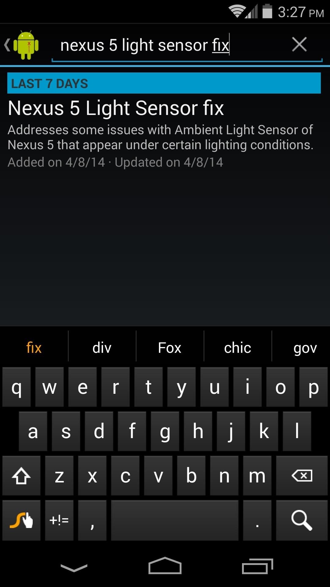 How to Fix the Random Auto Brightness Spikes on Your Nexus 5