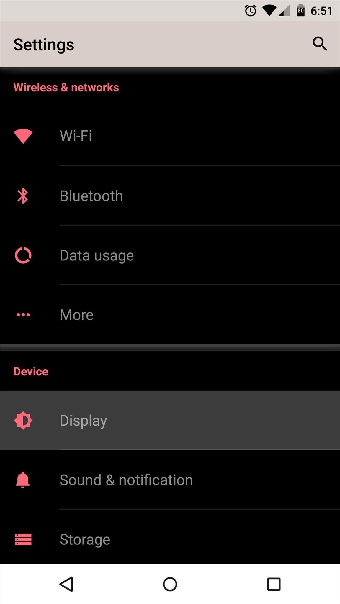 How to Fix Screen Burns on Your Nexus 6 or Other AMOLED Device