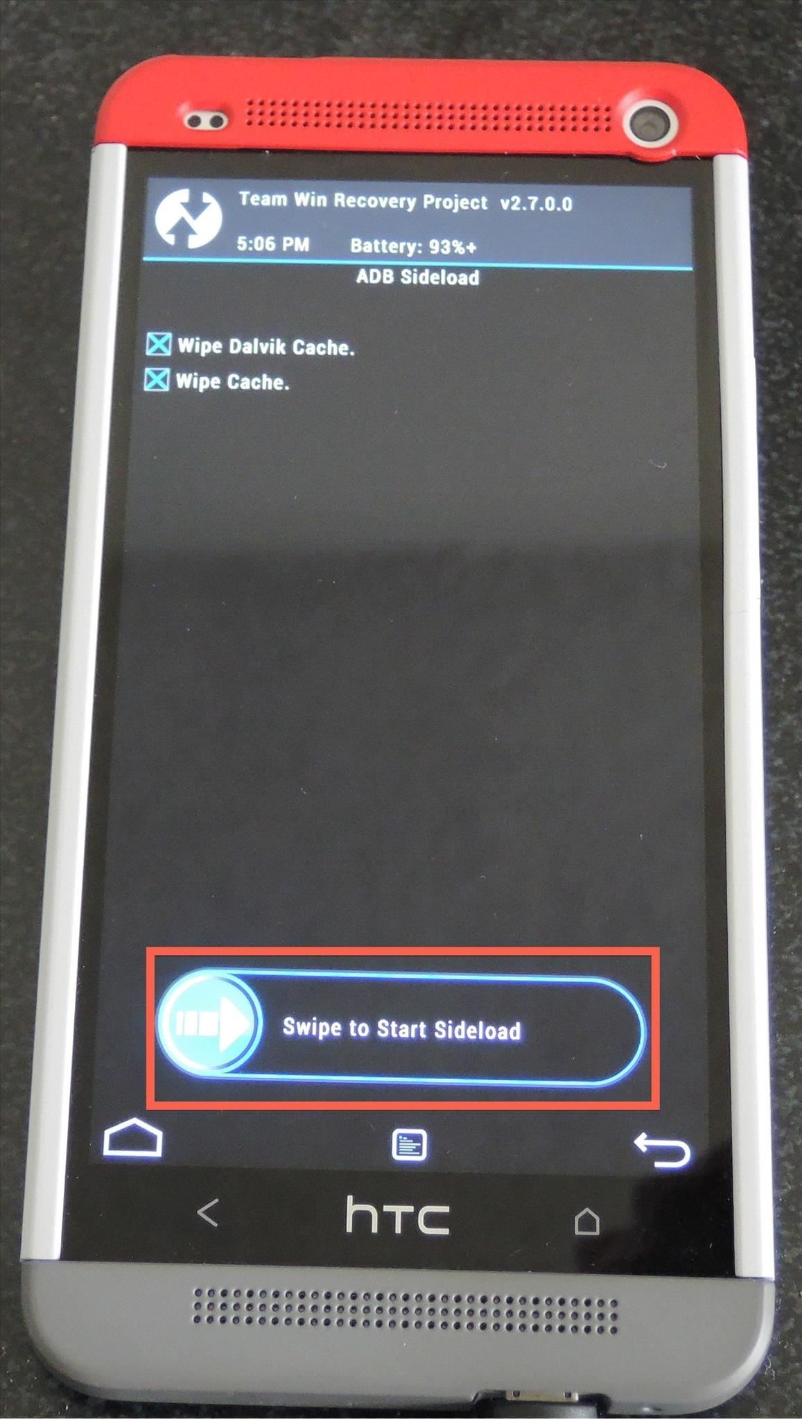 How to Fix a Soft-Bricked HTC One by Flashing a New ROM via ADB